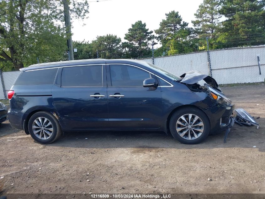 2016 Kia Sedona Ex/Sx VIN: KNDMC5C18G6210377 Lot: 12116509