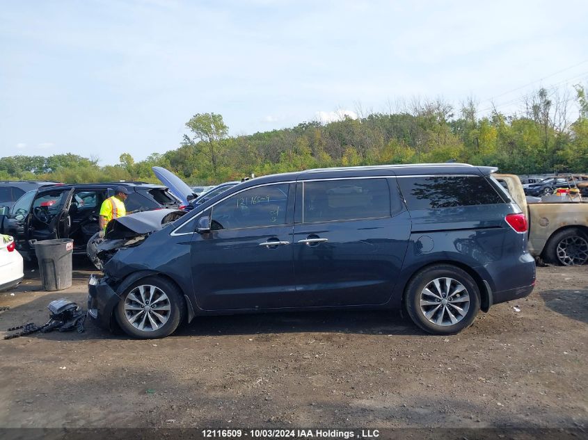 2016 Kia Sedona Ex/Sx VIN: KNDMC5C18G6210377 Lot: 12116509