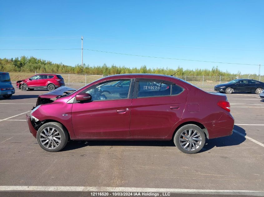 2017 Mitsubishi Mirage G4 Se VIN: ML32F4FJ7HHF10475 Lot: 12116520