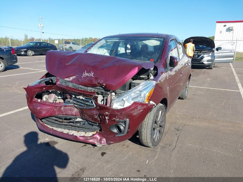 2017 Mitsubishi Mirage G4 Se VIN: ML32F4FJ7HHF10475 Lot: 12116520