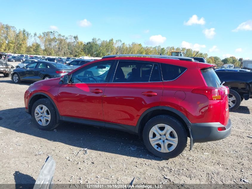 2015 Toyota Rav4 Le VIN: 2T3BFREVXFW393560 Lot: 12116531