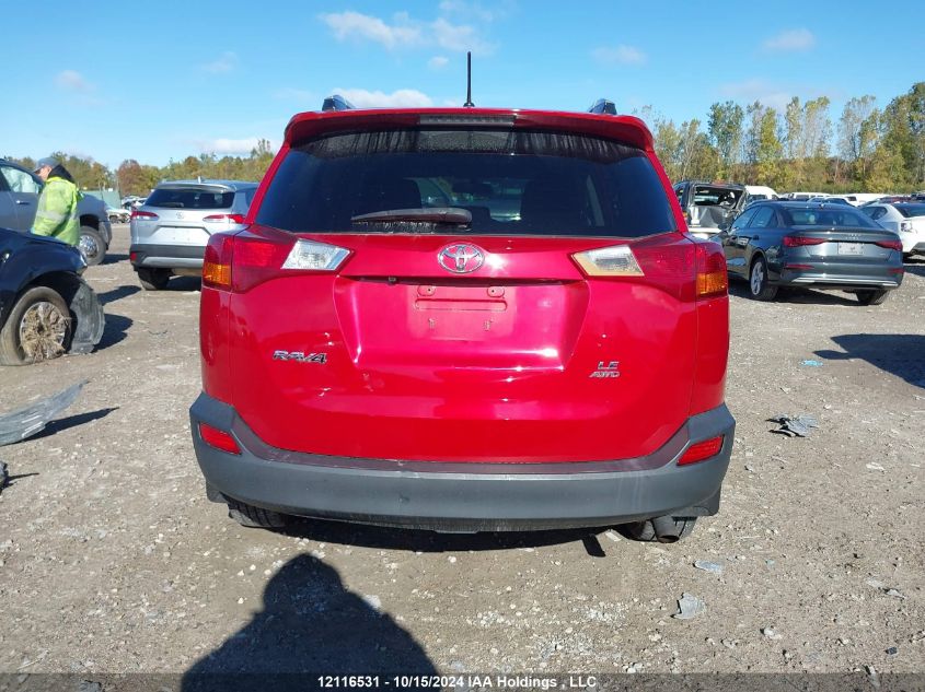 2015 Toyota Rav4 Le VIN: 2T3BFREVXFW393560 Lot: 12116531