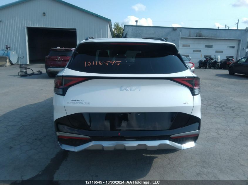 2023 Kia Sportage VIN: KNDPVCAF8P7125494 Lot: 12116545