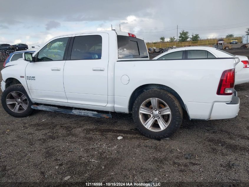 2015 Ram 1500 Sport VIN: 1C6RR7MT4FS564829 Lot: 12116555