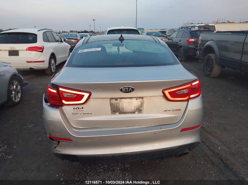 2014 Kia Optima VIN: KNAGR4A65E5505246 Lot: 12116571