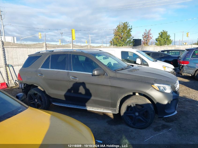 2016 Mercedes-Benz Gle VIN: 4JGDA2EB3GA705220 Lot: 12116589