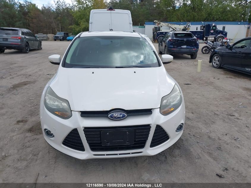 2013 Ford Focus Titanium VIN: 1FADP3N24DL228229 Lot: 12116590