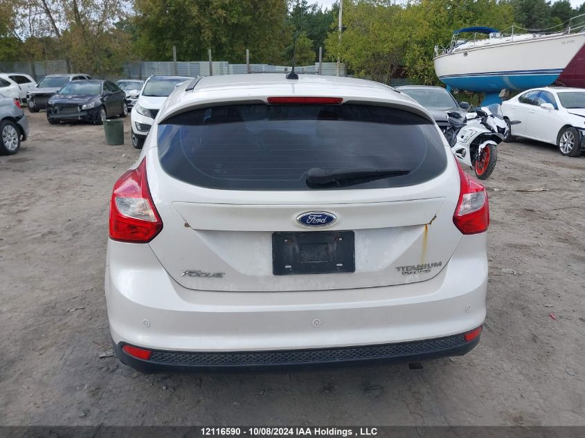 2013 Ford Focus Titanium VIN: 1FADP3N24DL228229 Lot: 12116590