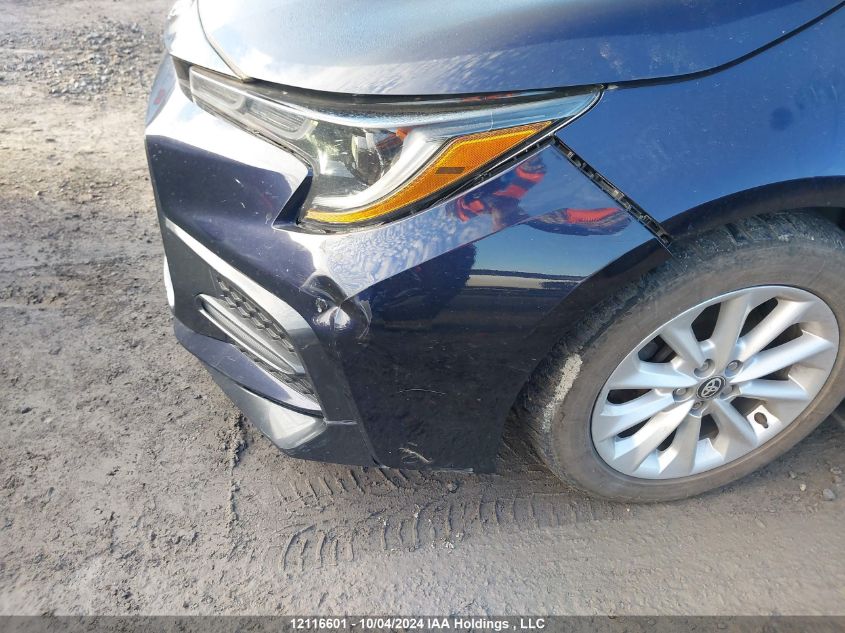 2020 Toyota Corolla VIN: 5YFB4RBE8LP019321 Lot: 12116601