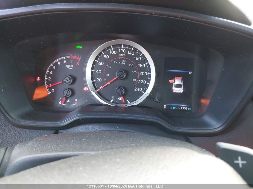 2020 Toyota Corolla VIN: 5YFB4RBE8LP019321 Lot: 12116601