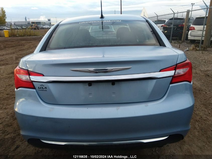 2013 Chrysler 200 Lx VIN: 1C3CCBAB9DN697018 Lot: 12116635