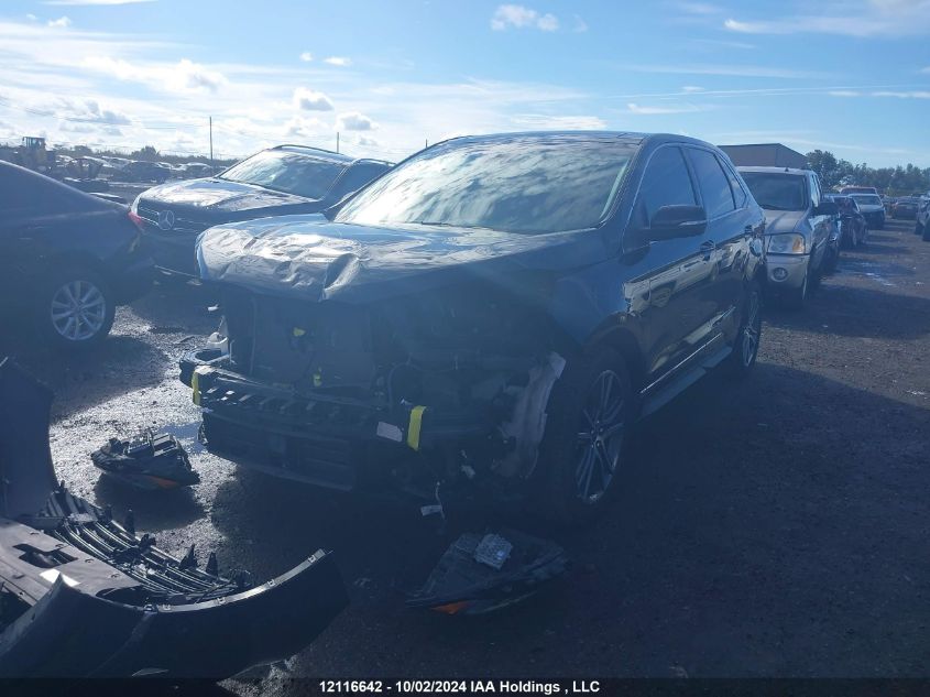 2FMPK4K93KBB91034 2019 FORD EDGE - Image 2