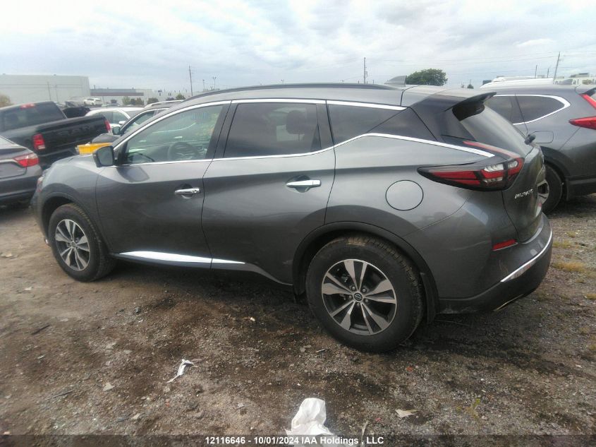 2024 Nissan Murano Sv VIN: 5N1AZ2BS0RC121834 Lot: 12116646