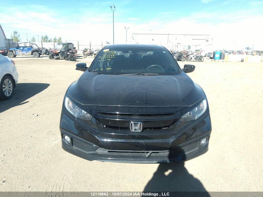 2020 Honda Civic Sedan VIN: 2HGFC2F88LH027877 Lot: 12116662