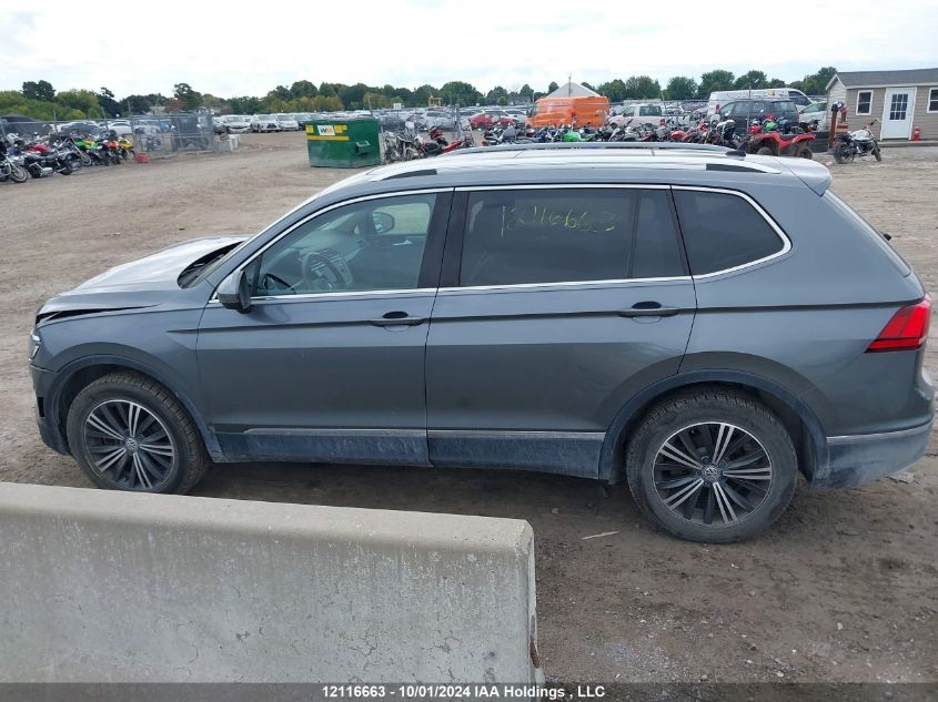 2020 Volkswagen Tiguan Sel Premium R-Line VIN: 3VV4B7AX7LM110627 Lot: 12116663