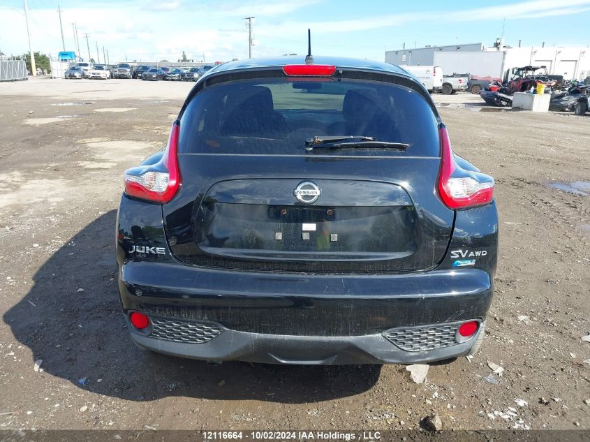 2015 Nissan Juke VIN: JN8AF5MVXFT562862 Lot: 12116664