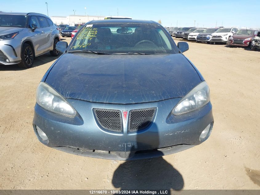 2006 Pontiac Grand Prix VIN: 2G2WP552761158849 Lot: 12116670