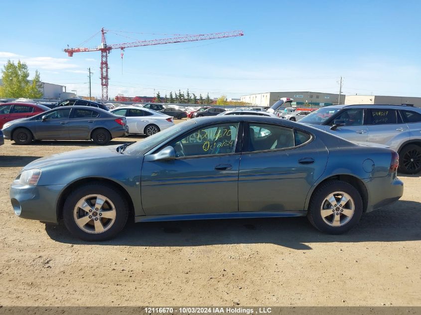 2006 Pontiac Grand Prix VIN: 2G2WP552761158849 Lot: 12116670