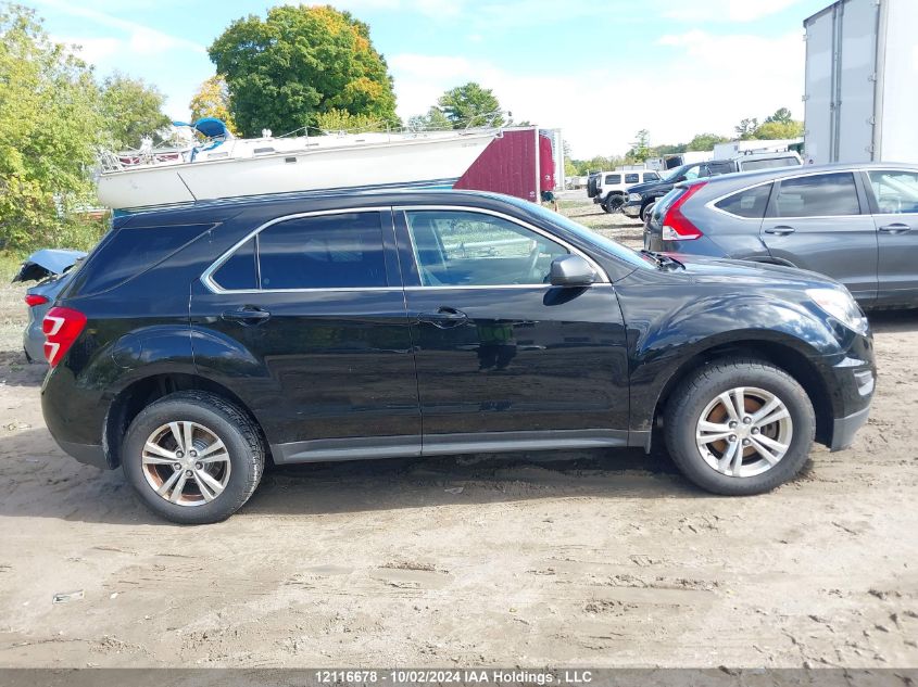 2016 Chevrolet Equinox Ls VIN: 2GNALBEK0G6158672 Lot: 12116678