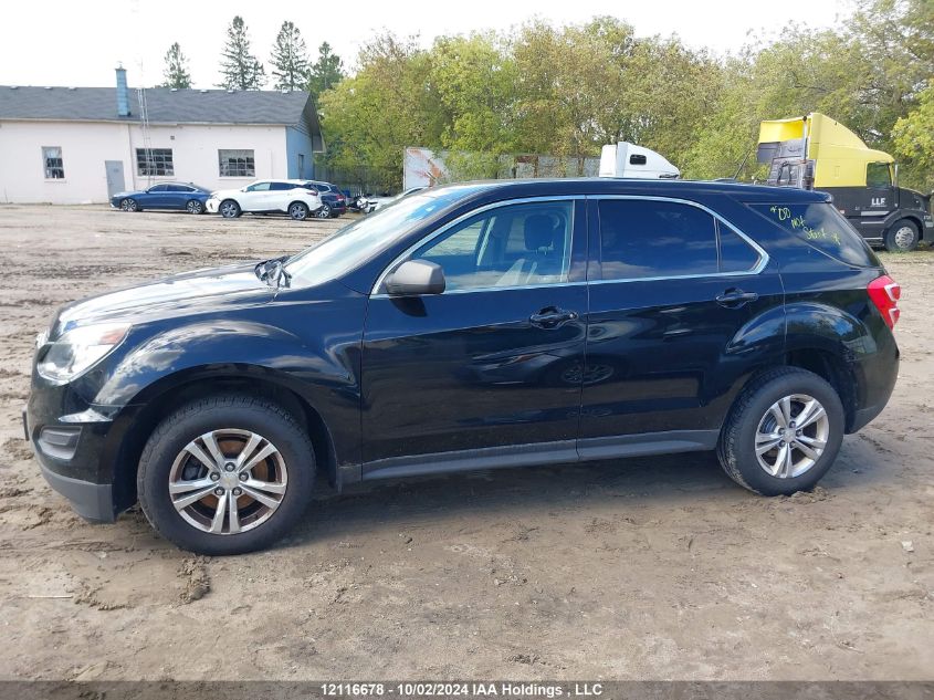 2016 Chevrolet Equinox Ls VIN: 2GNALBEK0G6158672 Lot: 12116678