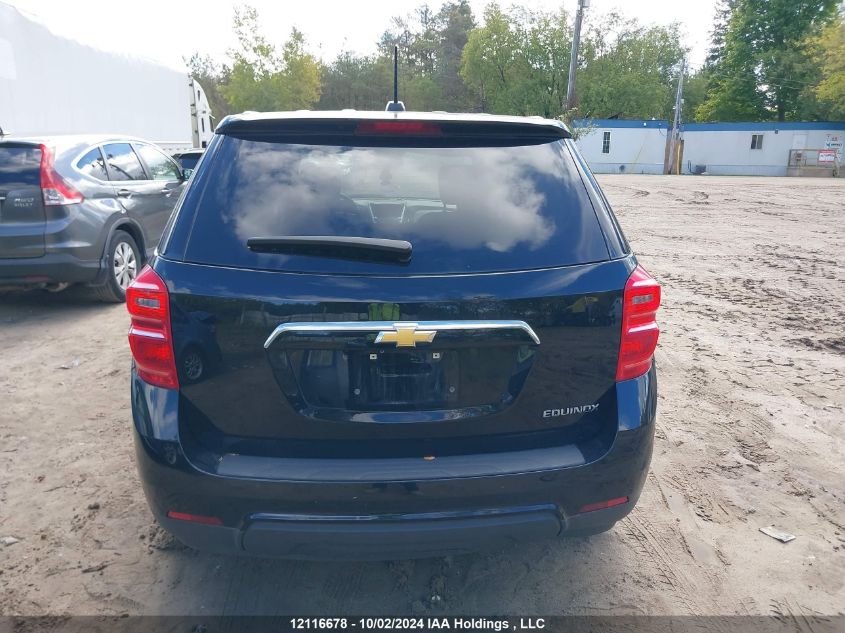 2016 Chevrolet Equinox Ls VIN: 2GNALBEK0G6158672 Lot: 12116678