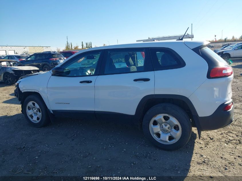 2017 Jeep Cherokee Sport VIN: 1C4PJMAS9HD229770 Lot: 12116698