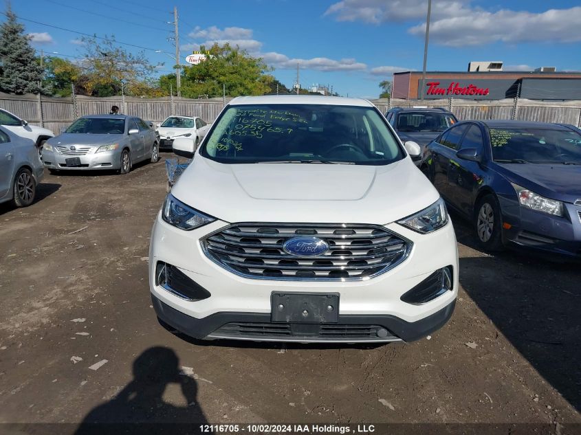 2022 Ford Edge Sel VIN: 2FMPK4J99NBA60535 Lot: 12116705