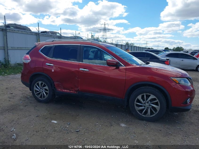 2014 Nissan Rogue VIN: 5N1AT2MV3EC847173 Lot: 12116706