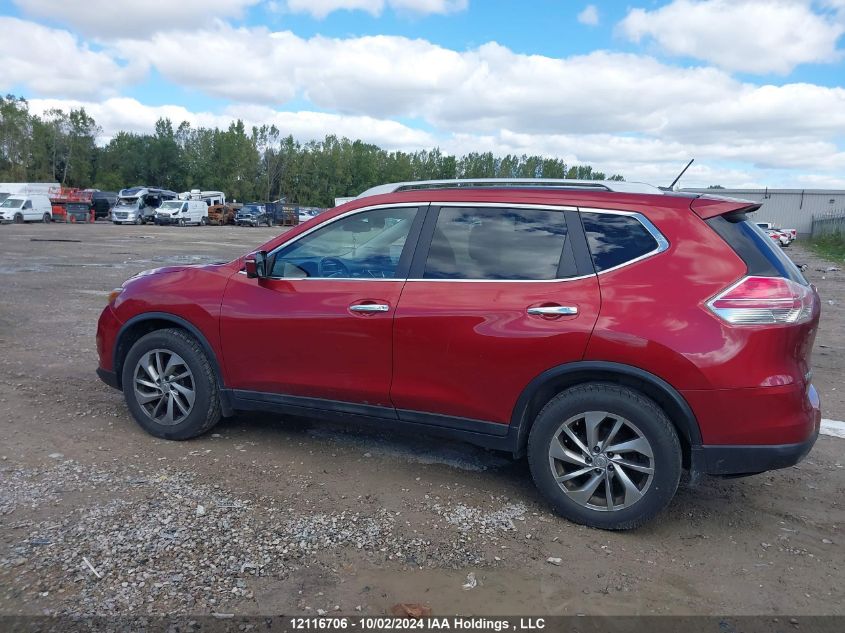 2014 Nissan Rogue VIN: 5N1AT2MV3EC847173 Lot: 12116706