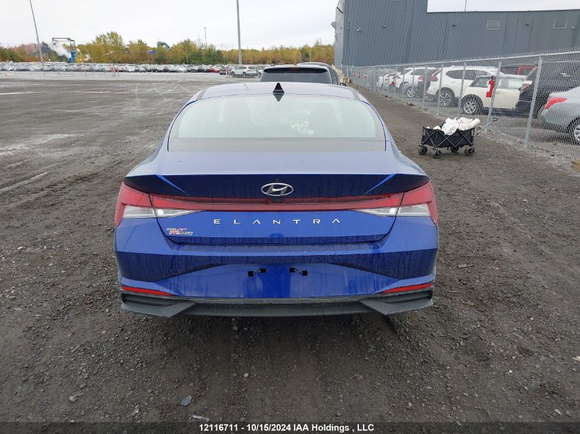 2021 Hyundai Elantra Preferred Ivt VIN: KMHLM4AG5MU184379 Lot: 12116711