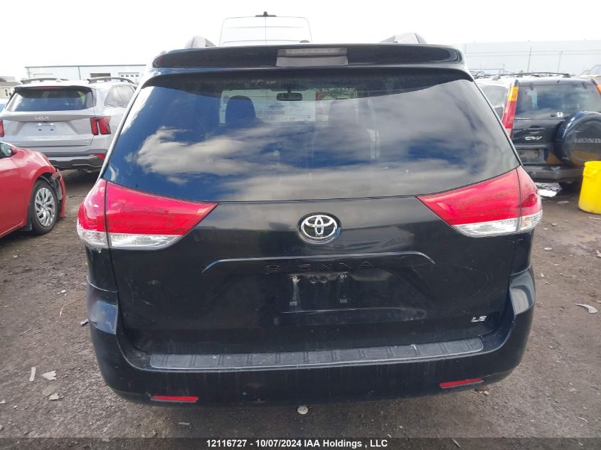 5TDKK3DC7BS053111 2011 Toyota Sienna Le 8 Passenger