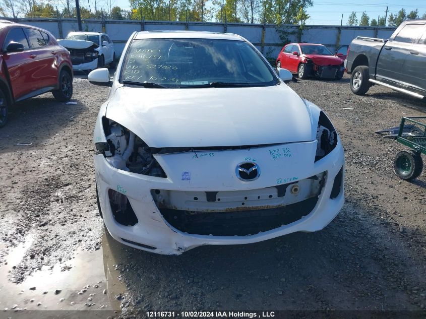 2012 Mazda Mazda3 VIN: JM1BL1W5XC1527020 Lot: 12116731