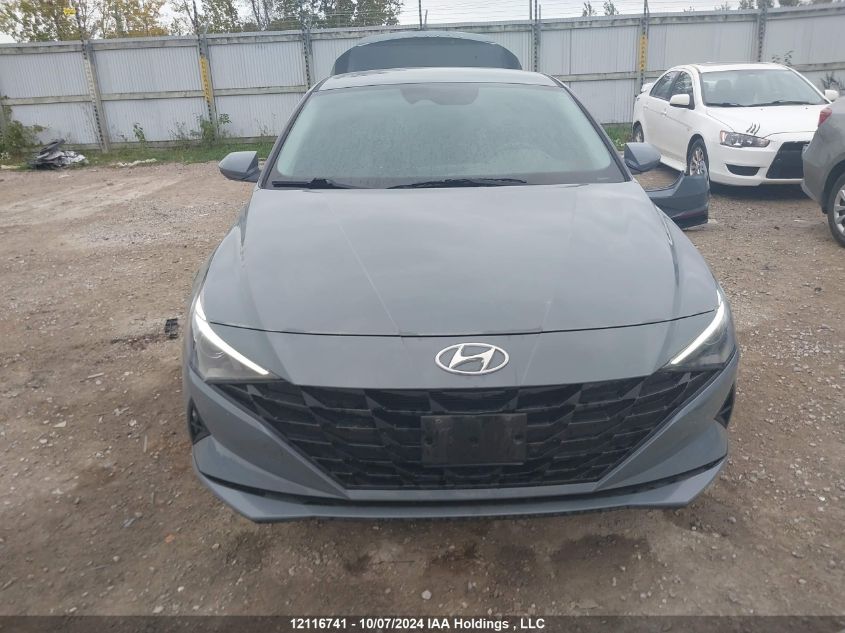 KMHLM4AG2NU363691 2022 Hyundai Elantra Preferred Ivt