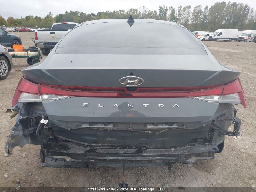 KMHLM4AG2NU363691 2022 Hyundai Elantra Preferred Ivt