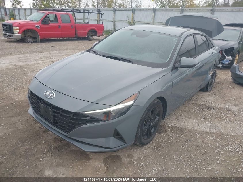 KMHLM4AG2NU363691 2022 HYUNDAI ELANTRA - Image 2