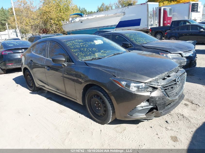 2015 Mazda Mazda3 VIN: 3MZBM1V75FM236123 Lot: 12116742