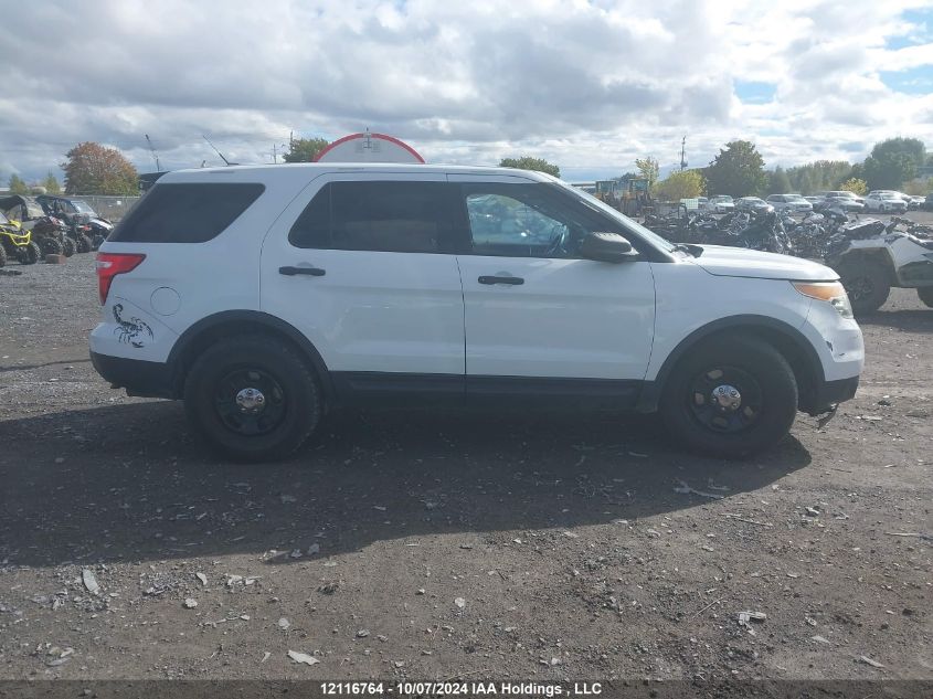 2015 Ford Utility Police Interceptor VIN: 1FM5K8AR6FGA22334 Lot: 12116764