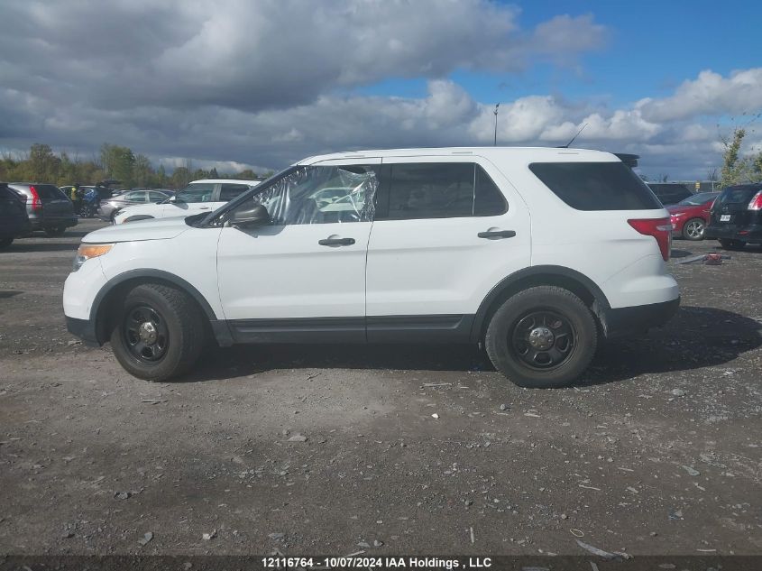 2015 Ford Utility Police Interceptor VIN: 1FM5K8AR6FGA22334 Lot: 12116764