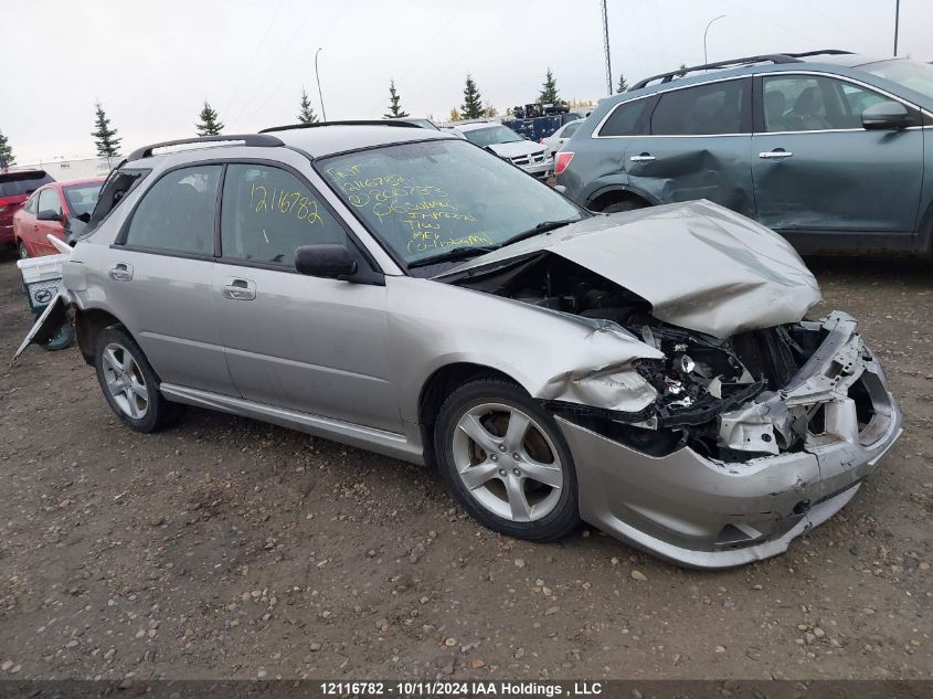 2006 Subaru Impreza 2.5I Sports Wagon VIN: JF1GG676X6H800733 Lot: 12116782