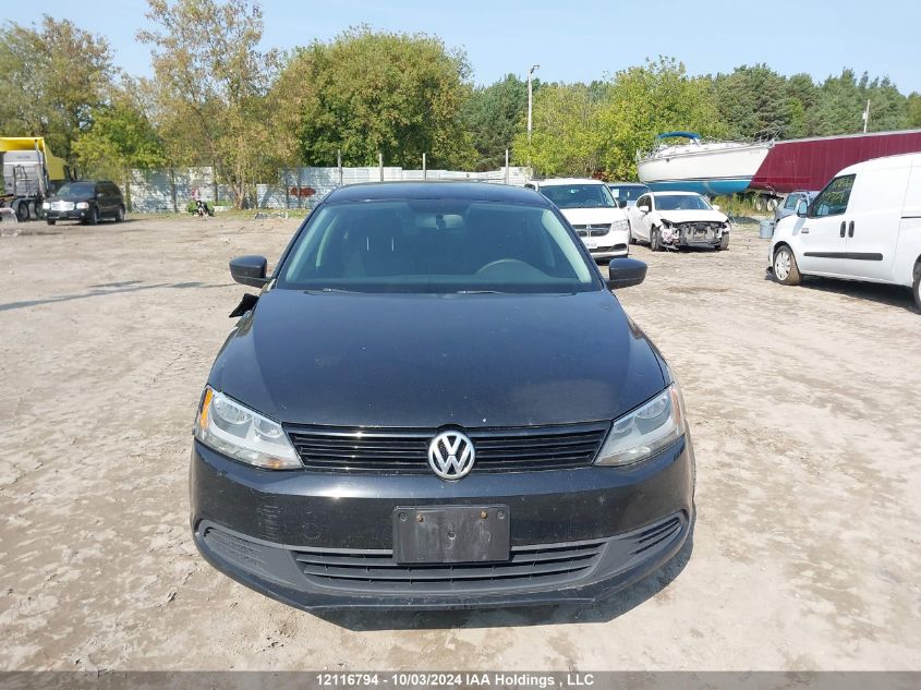 2013 Volkswagen Jetta S VIN: 3VW2K7AJ7DM387116 Lot: 12116794