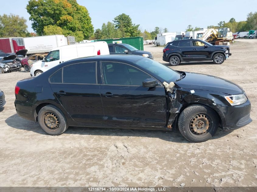 2013 Volkswagen Jetta S VIN: 3VW2K7AJ7DM387116 Lot: 12116794