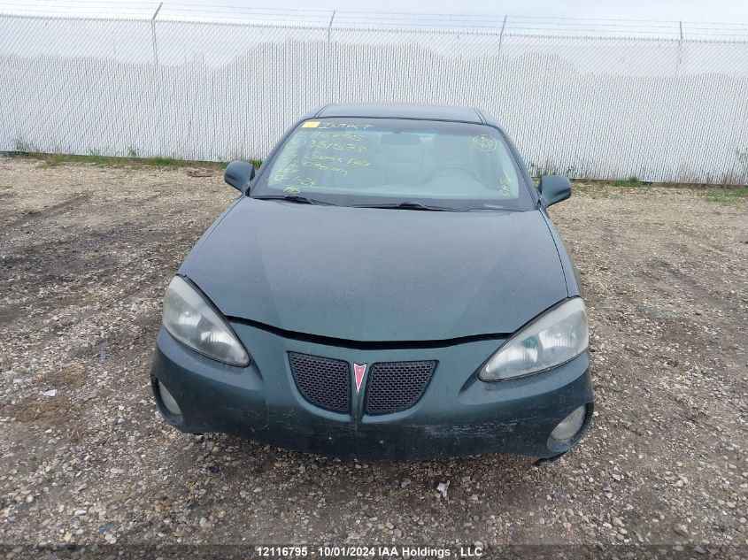 2004 Pontiac Grand Prix Gt2 VIN: 2G2WS522341351578 Lot: 12116795