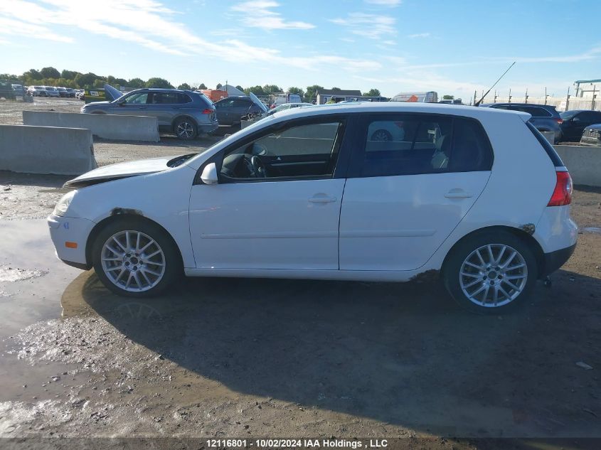 2009 Volkswagen Rabbit VIN: WVWCA91K59W127397 Lot: 12116801