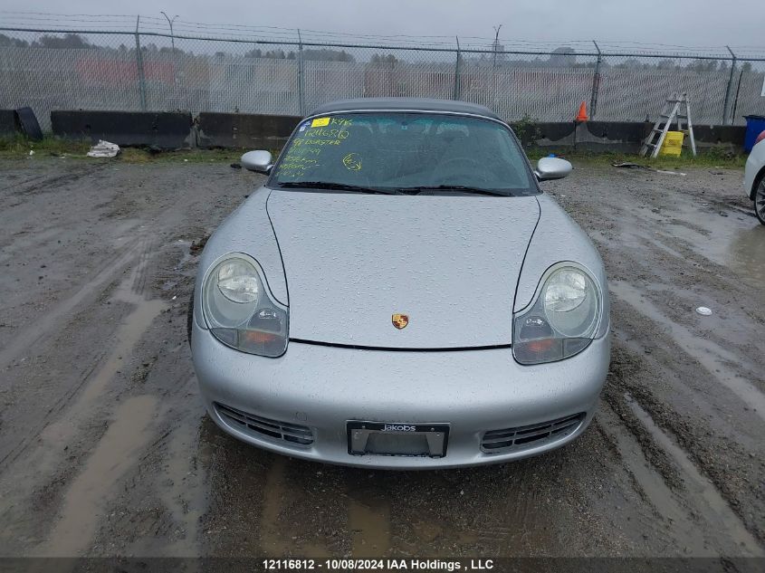 1998 Porsche Boxster VIN: WP0ZZZ98ZWS601999 Lot: 12116812