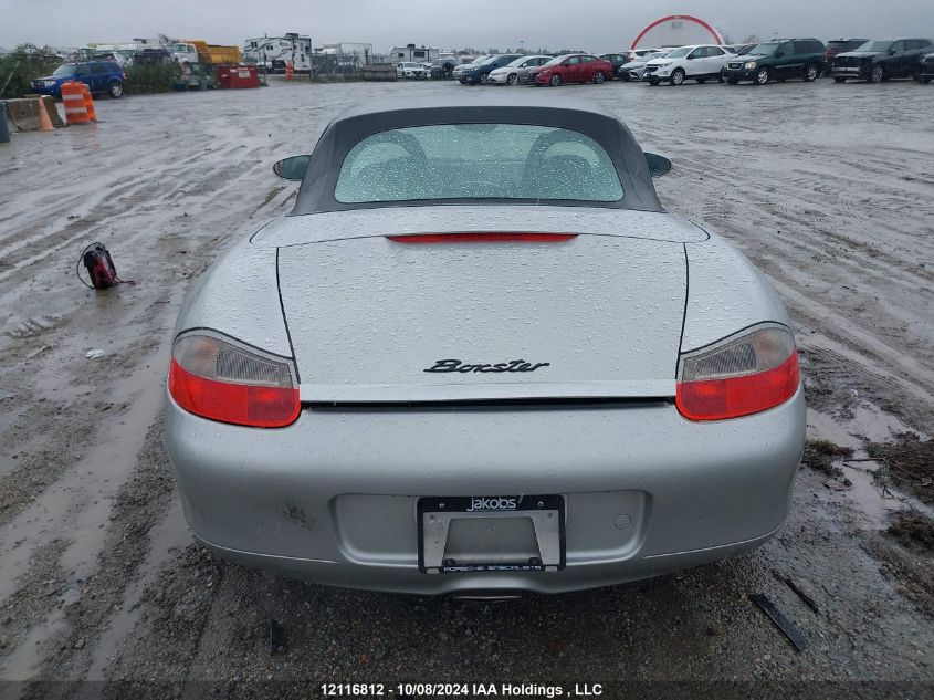 1998 Porsche Boxster VIN: WP0ZZZ98ZWS601999 Lot: 12116812