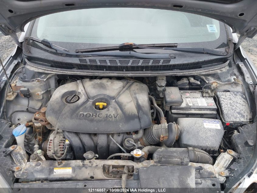 2013 Hyundai Elantra VIN: KMHDH6AE5DU023338 Lot: 12116857