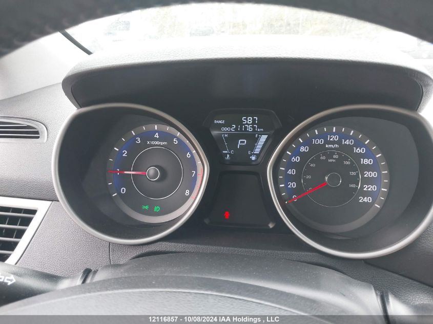 2013 Hyundai Elantra VIN: KMHDH6AE5DU023338 Lot: 12116857