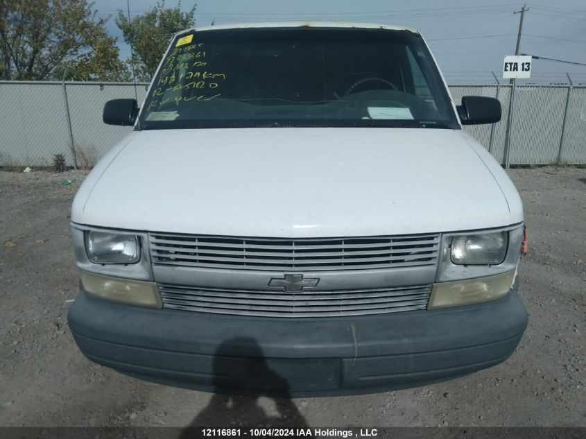 2002 Chevrolet Astro Cargo Van VIN: 1GCDM19X92B148179 Lot: 12116861