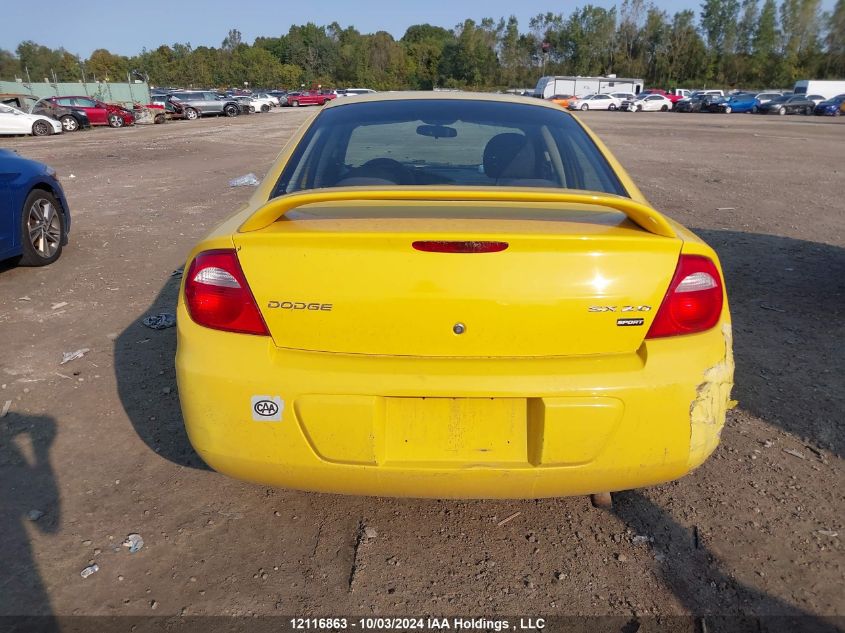 2003 Dodge Neon Sxt VIN: 1B3ES56C33D164212 Lot: 12116863