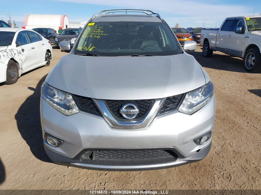 2015 Nissan Rogue VIN: 5N1AT2MV5FC804648 Lot: 12116872